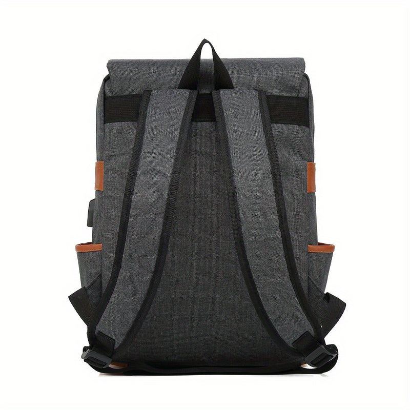Student Backpack Travel Backpack Outdoor Casual Bag For Men And Women Computer Bag Shoulder Bag Multi-purpose Backpack With Belt Decoration