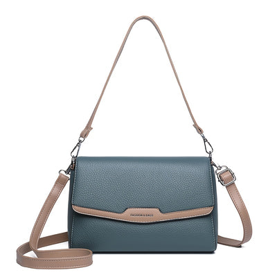 Women'S Crossbody Bag with Adjustable Strap - Purse, Magnetic Closure, Minimalist Everyday Bag for Women, Office, Travel, Parties - Available in Khaki, Light Brown, White, Gray, Purple, Black - Synthetic Faux Leather Handbag,