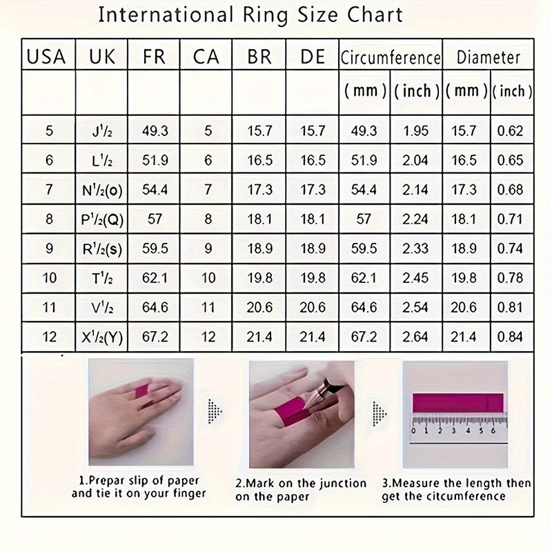 Luxury and Fashionable Black Synthetic Zirconia Ring for Women with Personality, Suitable for Banquets and Wedding Season