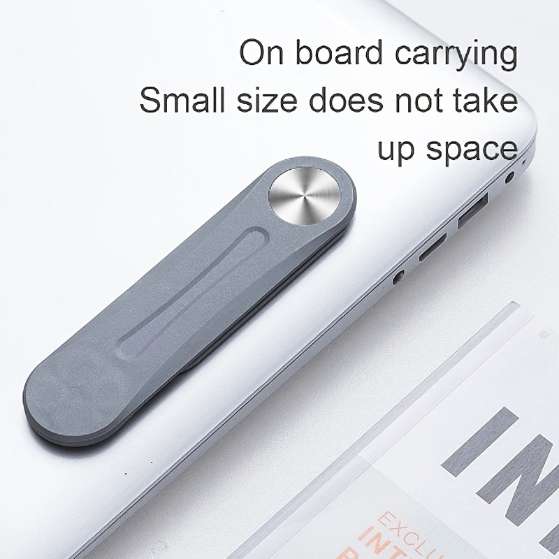 حامل شاشة كمبيوتر محمول مزود بحلقة مغناطيسية مجانية مكون من 3 قطع، مشبك شاشة مزدوج من البلاستيك اللاصق المغناطيسي، حامل توسيع للكمبيوتر المحمول