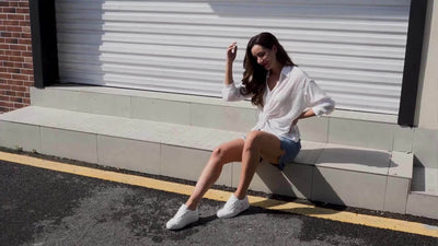 Women's Simple Platform Sneakers, Casual Lace Up Outdoor Shoes, Comfortable Low Top Shoes