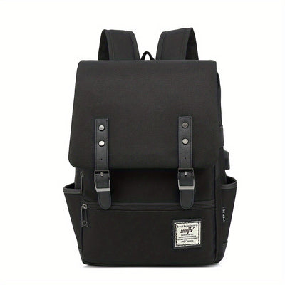 Student Backpack Travel Backpack Outdoor Casual Bag For Men And Women Computer Bag Shoulder Bag Multi-purpose Backpack With Belt Decoration