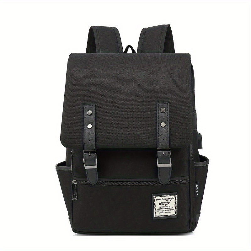Student Backpack Travel Backpack Outdoor Casual Bag For Men And Women Computer Bag Shoulder Bag Multi-purpose Backpack With Belt Decoration