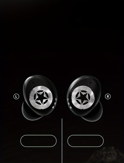 Jeep JP EW112 TWS Wireless Earbuds - Stereo Sound, HD Call Quality, Touch Control, Rechargeable Lithium Battery, USB Type-C Charging, Compatible with Cellphones, Ideal for Gaming & Music, Wireless Earbuds | Modern Earbuds | T