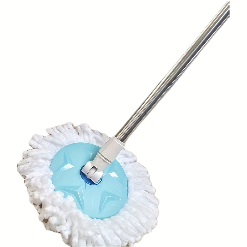 New Rotating Home Mop and Bucket Set, Wet & Dry Use, 360° Swivel for Easy Cleaning Without Electricity or Handwashing. Durable Dust-Removing Tool Suitable for Hardwoods, Laminate Floors, Tiles, Wooden Surfaces – Essential