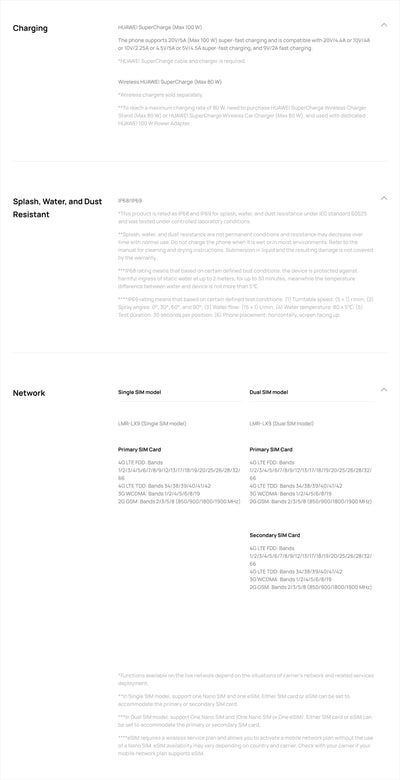 HUAWEI Pura 80 Pro 4G Smartphone | 12GB RAM + 512GB Storage | 6.8" LTPO OLED Display | Ultra Lighting Quad Camera with 100x Zoom | 5170mAh Battery | 100W Wired & 80W Wireless SuperCharge | /IP69 High Quality | EMUI 15.0 | NFC