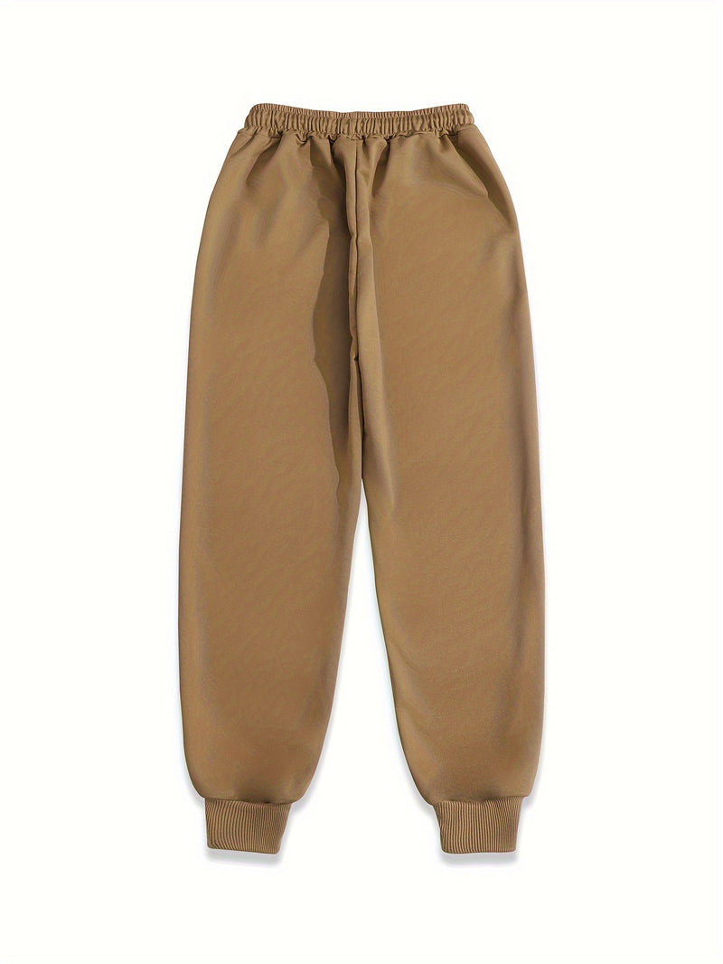 بنطلون رياضي مرن مطبوع عليه قلب للنساء، بنطلون رياضي عالي الخصر برباط، بنطلون كاجوال يومي، ملابس نسائية