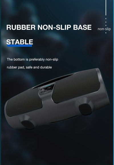 ZEALOT Wireless Portable P1 Speaker High Power Dual Speaker, With Microphone Subwoofer 3D Surround Sound, Surging Bass, FM TF USB Plug-in Card Compatible Connect With Mobile Phone/Tablet/TV