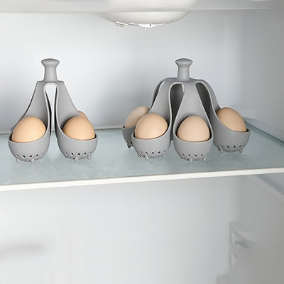 4/6 Heads High-Temperature  Silicone Egg Cooker for Home Kitchen, a  Tool for Steaming Eggs for Family Breakfast.