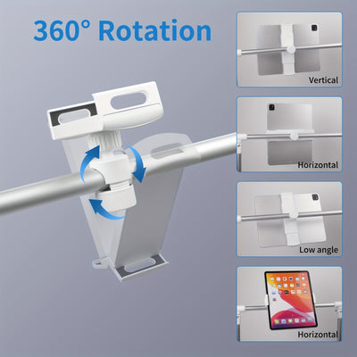 Elevate Your Screen Time: Bedside Tablet Stand with Stable Design and Adjustable Height - Perfect for Relaxing at Home