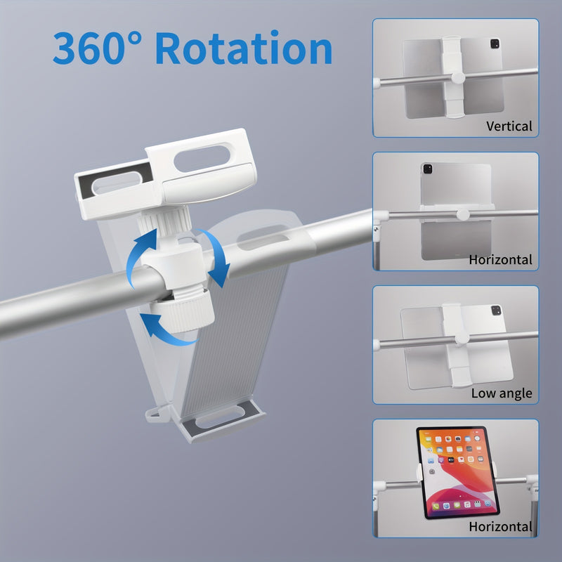 Elevate Your Screen Time: Bedside Tablet Stand with Stable Design and Adjustable Height - Perfect for Relaxing at Home