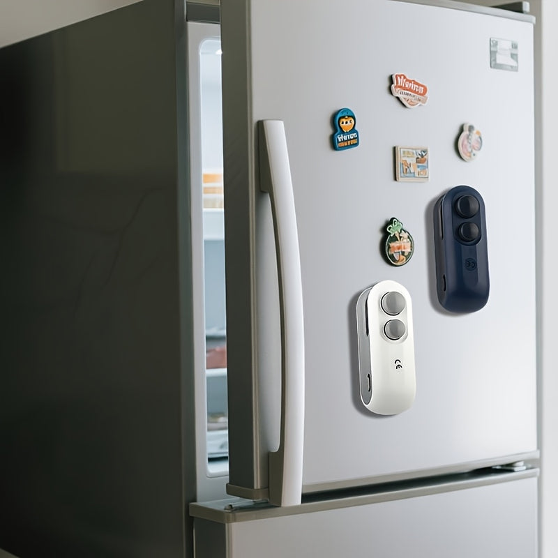 1pc Snack Packaging Bag Sealer, Built-in Lithium Battery USB Rechargeable Mini Household Sealer, Portable Mini Sealer for Picnic Outings, Hand-pressed Plastic Sealer, Plastic Bag Sealing Artifact, Suitable for Sealing Snack B