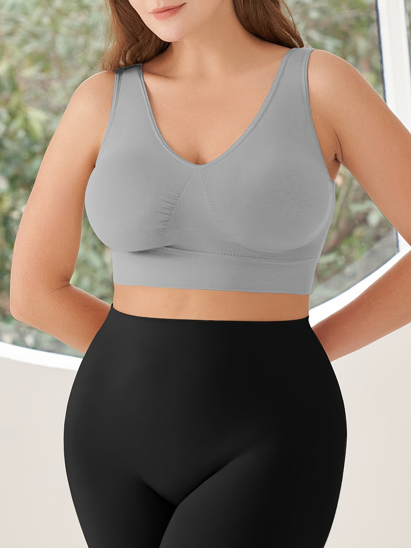 Plus Size Sports Bra for Running and Yoga