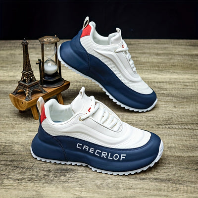 Men'S High-Heeled Dad Shoes, Casual And Comfortable Sneakers, Sports Shoes, Running, Fashionable And Versatile, Breathable Lace-Up Men'S Shoes