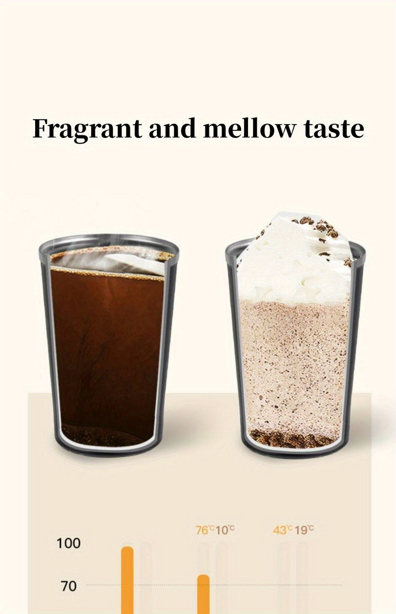 1pc Coffee Cup, Insulation And Cold Insulation Portable European High-end Exquisite Latte Cup For Men And Women, High-end Sense Portable Cup