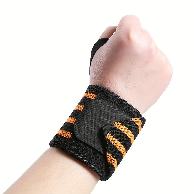 1pc Unisex Sports Pressurized Wrapping Wrist Protector, Elastic Wrist Band For Fitness Training, Weightlifting & Sports Wrist Protection