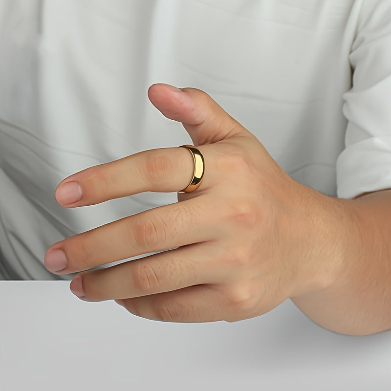 Fashion Style Tungsten Ring, 4Mm/0.38cm, Durable High-Quality Engagement Wedding Band for Men And Women