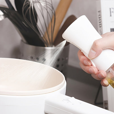 1 BPA-Free Oil Spray Bottle, Suitable for Cooking - Rectangular Design with Precision Nozzle, Ergonomic Kitchen Tool for Air Fryer, Baking, Grilling, Salad & Hair Care, Hand Wash Only, Baking Accessory, Durable Sprayer, Mist