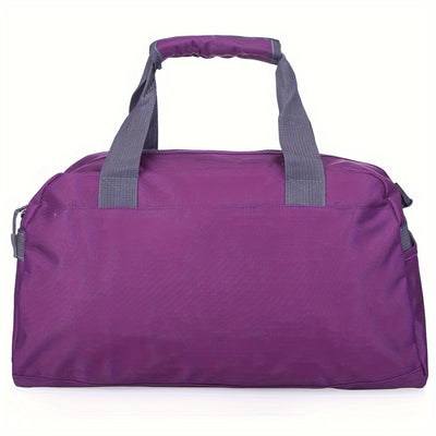 Large Capacity Travel Duffel Bag - Nylon, Zippered, Adjustable Strap, Durable Sports & Fitness Bag for Gym, Yoga, and Workout Gear, Gym Gear Bag|Adjustable Strap Bag|Zippered Closure, Gym Bag