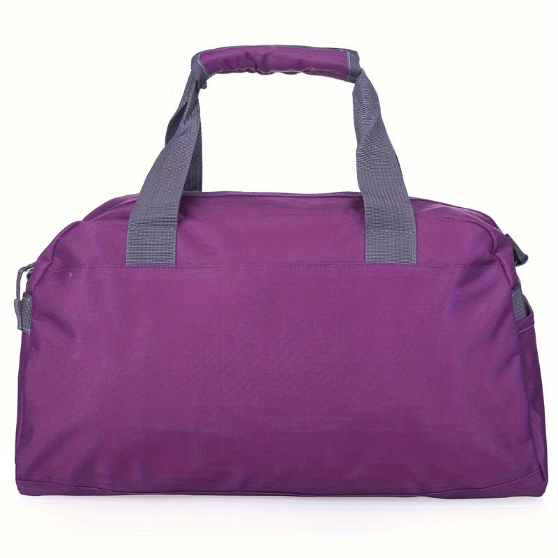 Large Capacity Travel Duffel Bag - Nylon, Zippered, Adjustable Strap, Durable Sports & Fitness Bag for Gym, Yoga, and Workout Gear, Gym Gear Bag|Adjustable Strap Bag|Zippered Closure, Gym Bag