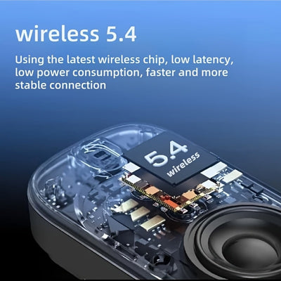 1pc IPX5 Wireless Speaker with Built-in Mic, 18H Playtime, USB-C Charging, Clip-On Mini Portable Design for Sports/Work/Cycling - Smart Voice Assistant, Black, Handsfree Music | Compact Clipon | Textured Surface, Speaker