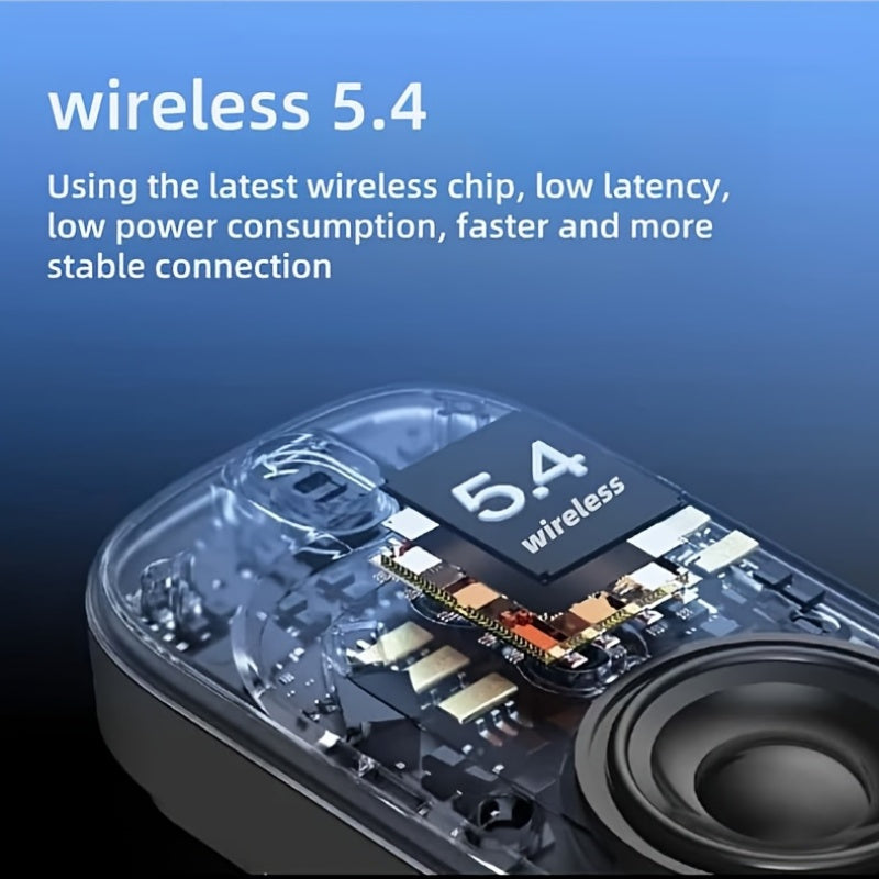 1pc IPX5 Wireless Speaker with Built-in Mic, 18H Playtime, USB-C Charging, Clip-On Mini Portable Design for Sports/Work/Cycling - Smart Voice Assistant, Black, Handsfree Music | Compact Clipon | Textured Surface, Speaker