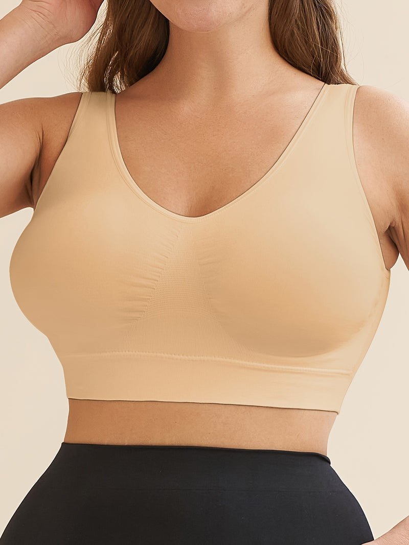 Plus Size Sports Bra for Running and Yoga