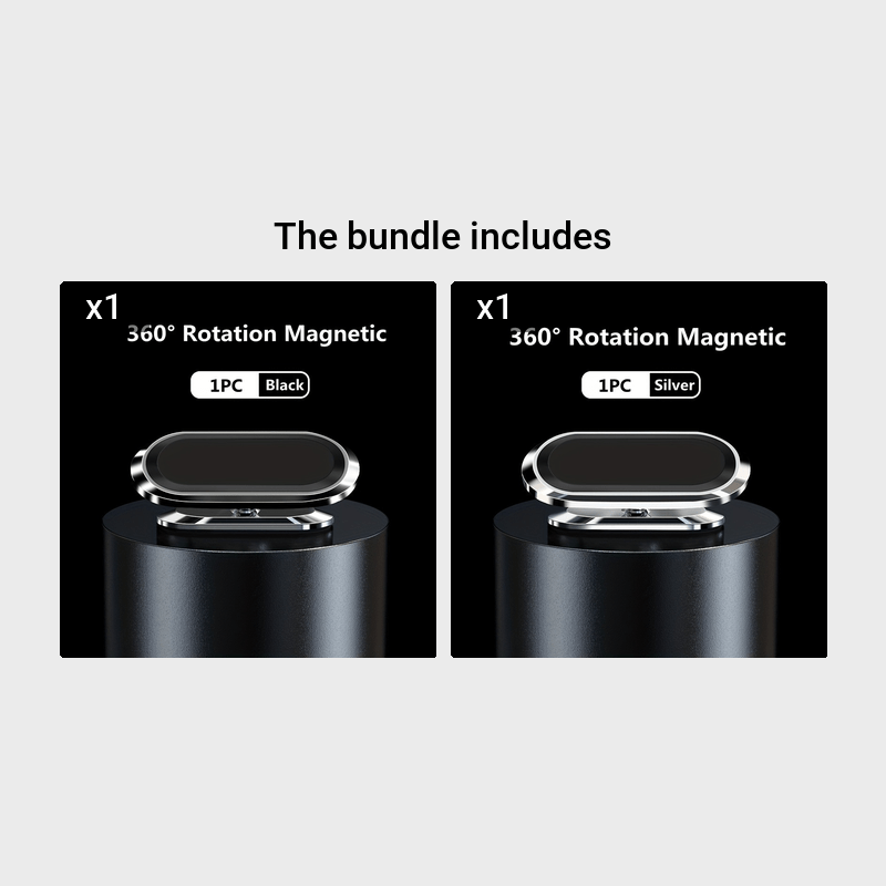 360°Car Phone Holder Magnetic Universal Magnet Phone Mount, Car Mobile Cell Phone Holder Stand