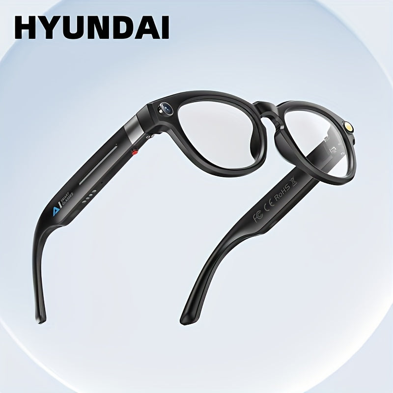 HYUNDAI Q8 Wireless Wireless Earbuds with Auto Sleep Mode, USB-C Charging, Long-Lasting Battery - Matte Black, Compatible with Smartphones/Tablets/Laptops, for Women, Gym, Travel, Everyday Use - Stylish Wireless Earbuds for F