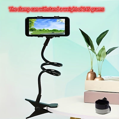 1pc Mobile Phone Bracket Lazy Bedside Bed Watch TV Desktop Bracket Student Dormitory Artifact Multifunctional Rack For Live Broadcast