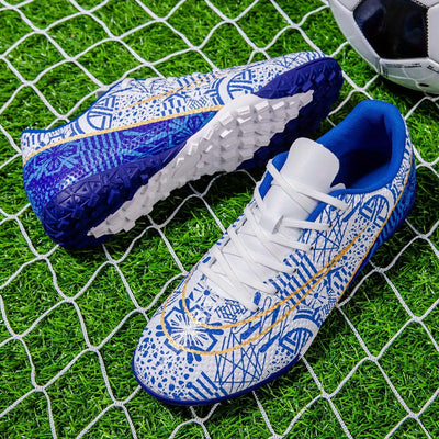 Special Price - Low-Top Breathable Football Shoes TF Stud Short Stud Outdoor Indoor Sports Professional Training Competition Football All-Season Suitable Football Shoes Secure Fit Sports Enthusiasts Exclusive Fan Essential