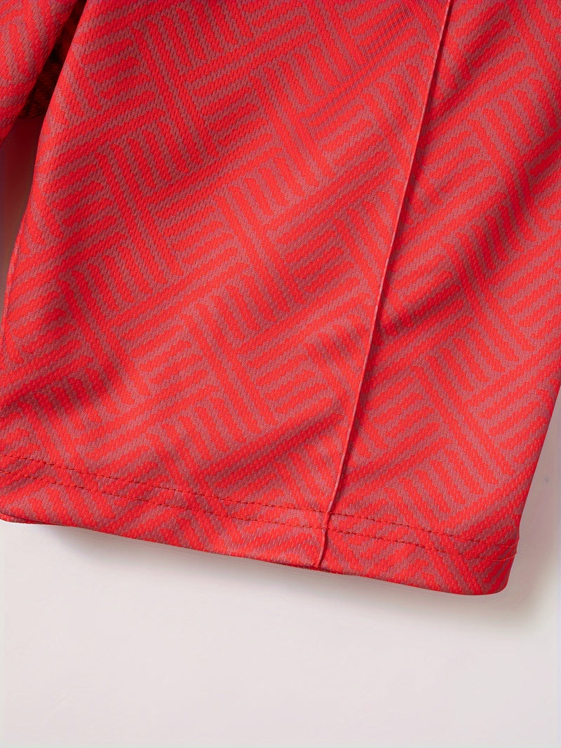 تي شيرت رجالي بأكمام قصيرة + شورت بدلة رياضية كاجوال باللون الأزرق