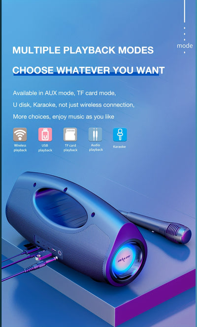 ZEALOT Wireless Portable P1 Speaker High Power Dual Speaker, With Microphone Subwoofer 3D Surround Sound, Surging Bass, FM TF USB Plug-in Card Compatible Connect With Mobile Phone/Tablet/TV