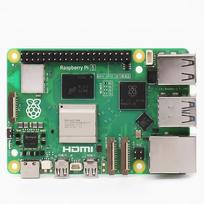 لوحة تطوير Raspberry Pi 5 بسعة 2 جيجابايت/4 جيجابايت/8 جيجابايت/16 جيجابايت