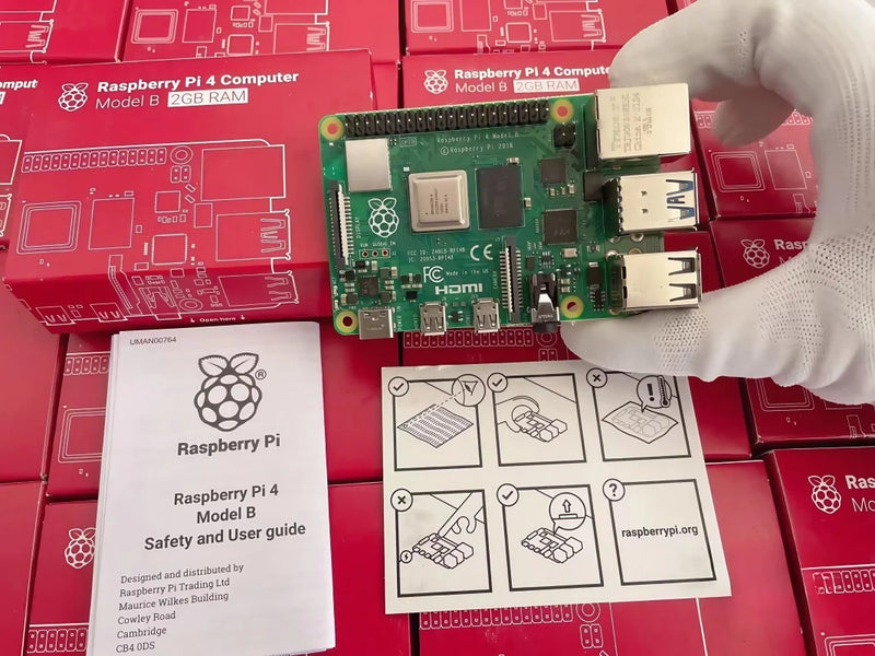 لوحة تطوير Raspberry Pi 5 بسعة 2 جيجابايت/4 جيجابايت/8 جيجابايت/16 جيجابايت