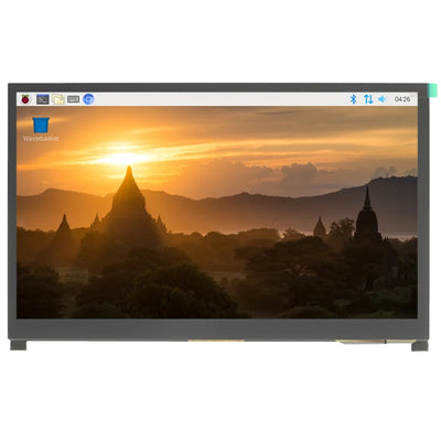 شاشة Raspberry Pi 5 LCD تعمل باللمس IPS مقاس 10.1 بوصة بدقة 1024X600 ومتوافقة مع HDMI لجهاز كمبيوتر شخصي صغير Raspberry Pi 3B+ 4B PS4