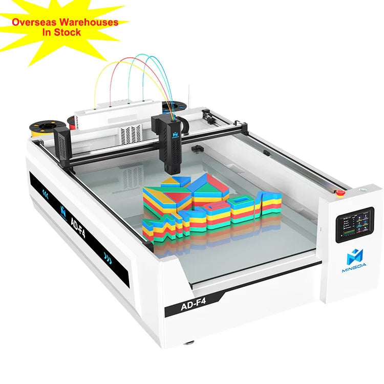 AD-F4 4-color High-speed 3D Printer Industrial Grade Sign Letters Advertising Channel Letter Printer for Letter Signage