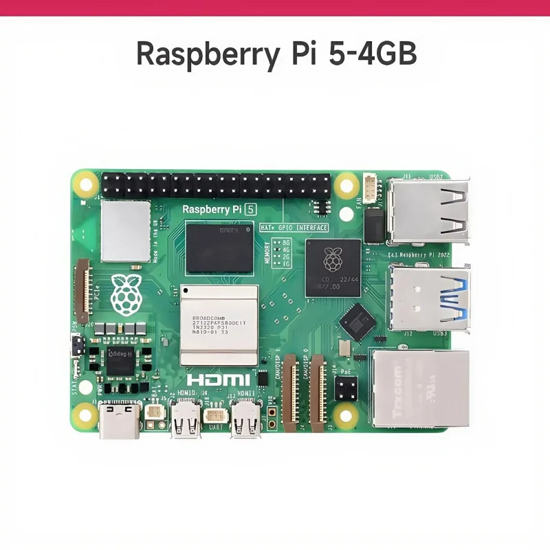 لوحة تطوير Raspberry Pi 5 بسعة 2 جيجابايت/4 جيجابايت/8 جيجابايت/16 جيجابايت
