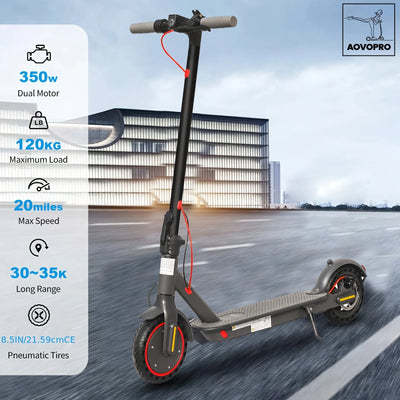 New 2025 AOVOPRO ES80 Electric Scooter Long Range High Speed Foldable Electric Scooter