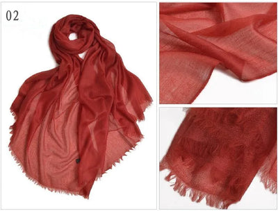 وشاح كشمير 100% من الفئة 400S، ماركة فاخرة، شال كشمير رقيق، مناسب للصيف والشتاء، وشاح كشمير ناعم وطويل للنساء