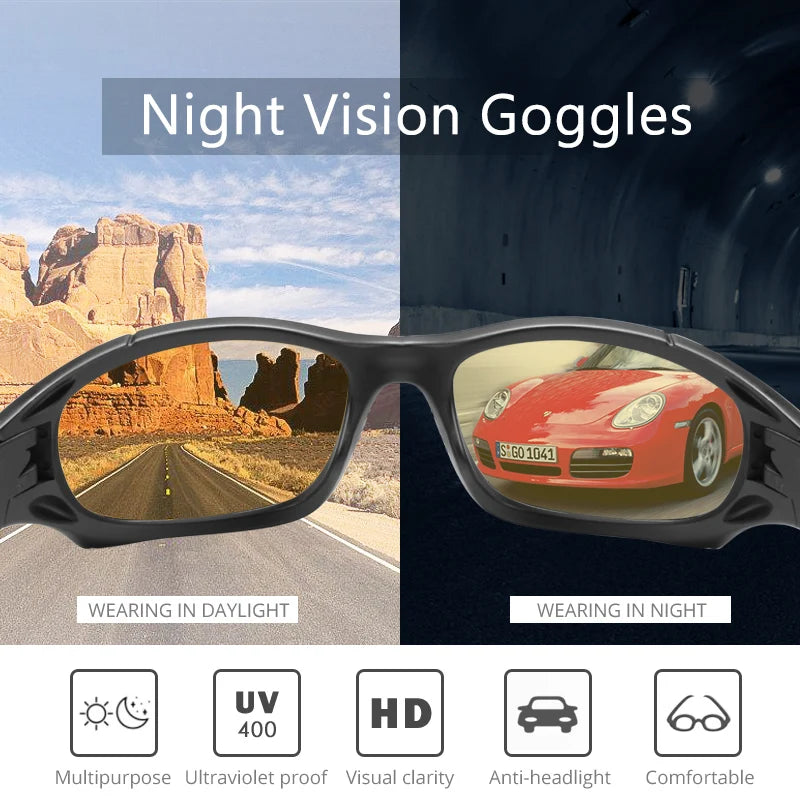 نظارات شمسية KDEAM الرياضية الخارجية المستقطبة للرجال بإطار منحني مقطوع وعدسات مقاومة للإجهاد ونظارات شمسية للنساء KD0623