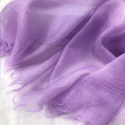 وشاح كشمير 100% من الفئة 400S، ماركة فاخرة، شال كشمير رقيق، مناسب للصيف والشتاء، وشاح كشمير ناعم وطويل للنساء