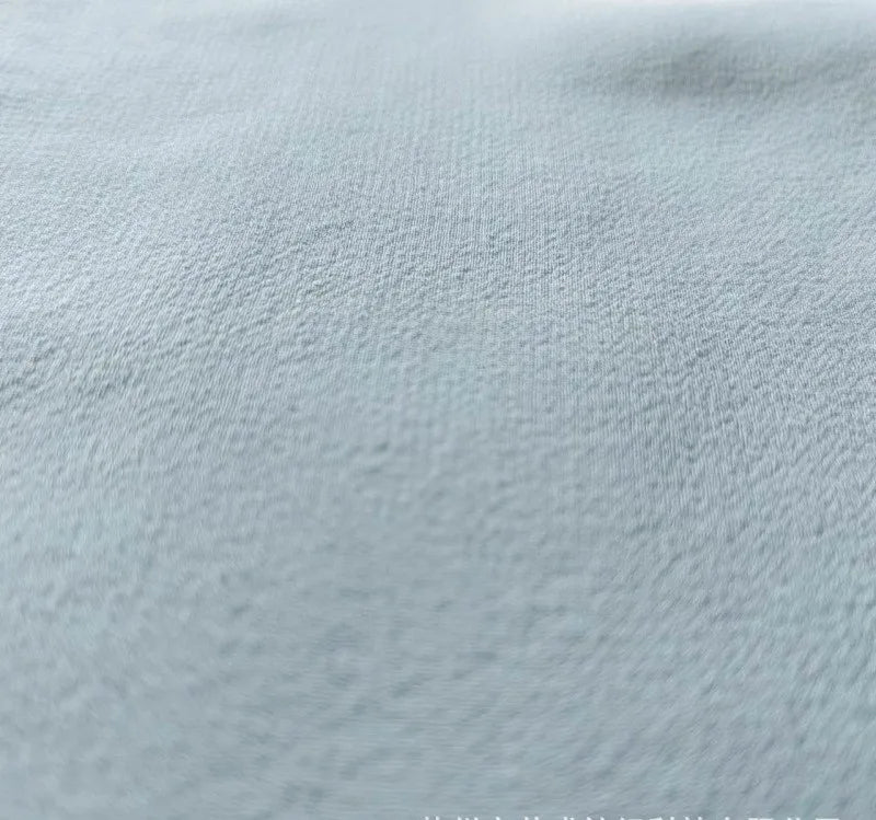 قماش حرير التوت 100%، جورجيت حرير 8 مم، صباغة خضراء، تقنية منسوجة، فساتين نسائية، حفلات زفاف، حقائب، ملابس للبنات