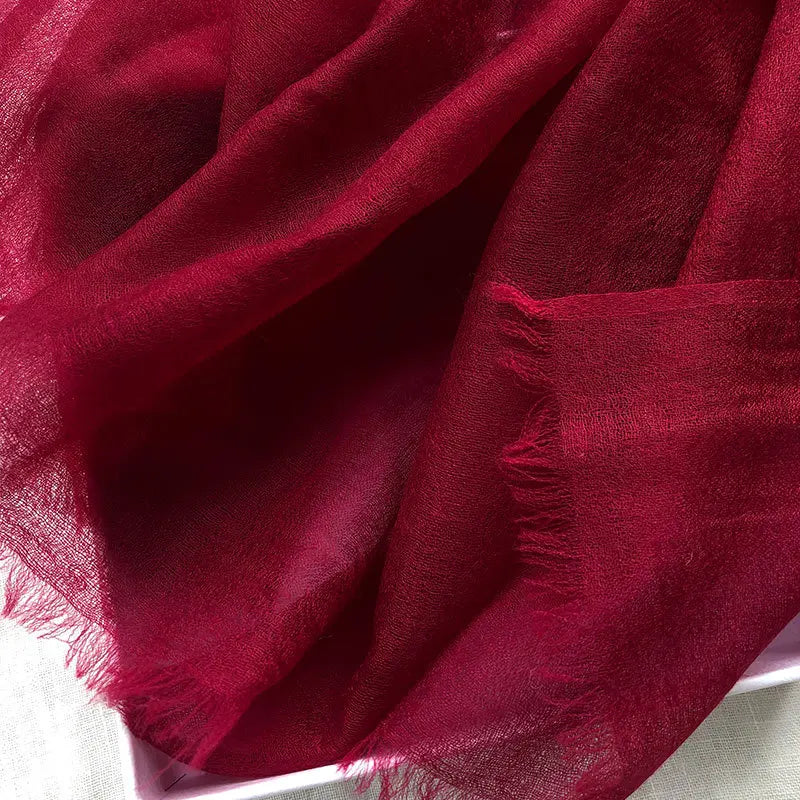 وشاح كشمير 100% من الفئة 400S، ماركة فاخرة، شال كشمير رقيق، مناسب للصيف والشتاء، وشاح كشمير ناعم وطويل للنساء