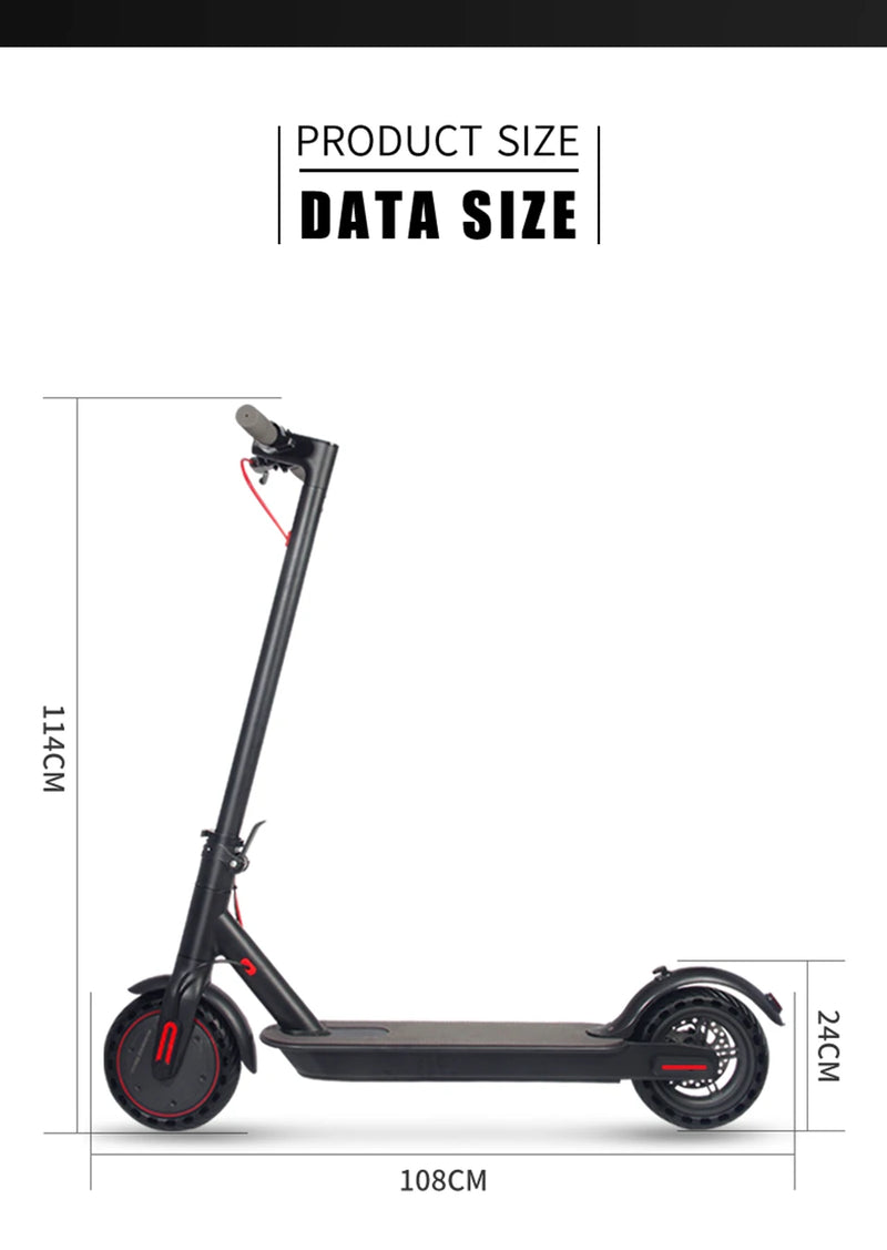 J03 مستودع الصين 8.5 بوصة 250 واط للبالغين 36 فولت سكوتر كهربائي قابل للطي صغير الحجم وخفيف الوزن ومحمول