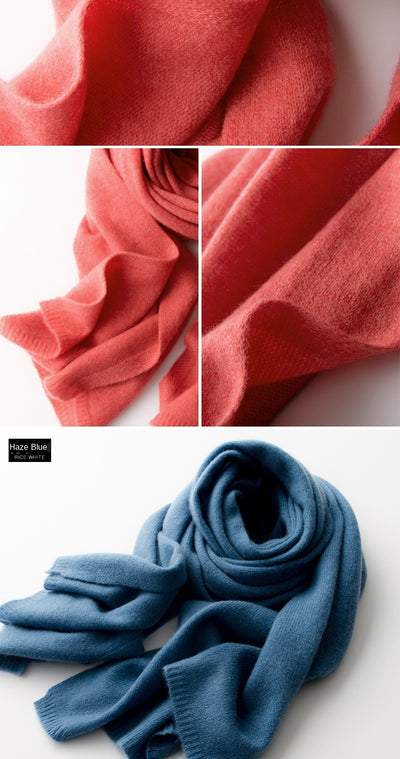 وشاح جديد من الكشمير الخالص ١٠٠٪، محبوك للنساء، مناسب للشتاء والخريف. أنيق وعصري! وشاح من الكشمير الخالص ١٠٠٪ للرجال والنساء.