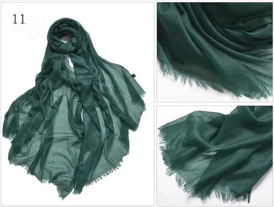 وشاح كشمير 100% من الفئة 400S، ماركة فاخرة، شال كشمير رقيق، مناسب للصيف والشتاء، وشاح كشمير ناعم وطويل للنساء