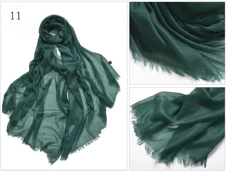 وشاح كشمير 100% من الفئة 400S، ماركة فاخرة، شال كشمير رقيق، مناسب للصيف والشتاء، وشاح كشمير ناعم وطويل للنساء