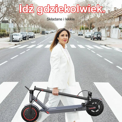 AOVOPRO AP07 Electric Scooter 350W Dual Suspension Turn Signals Foldable