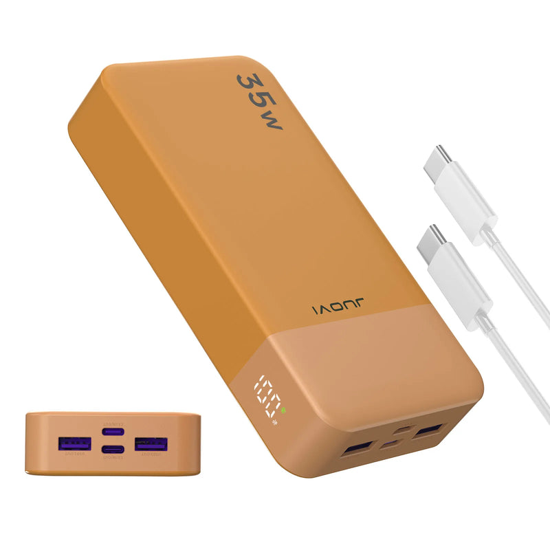 FCC Approved 35W Fast Charging Laptop Compatible High Capacity 20000mAh Portable Charger Waterproof LCD Power Bank Station